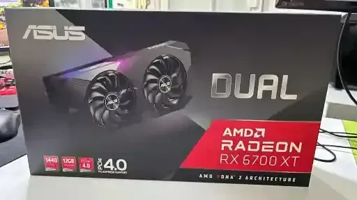 ASUS DUAL AMD RADEON EX6700 XT (used)